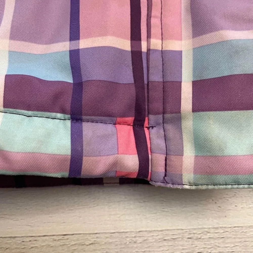 Cherokee girls pink purple‎ plaid winter jscket size 5